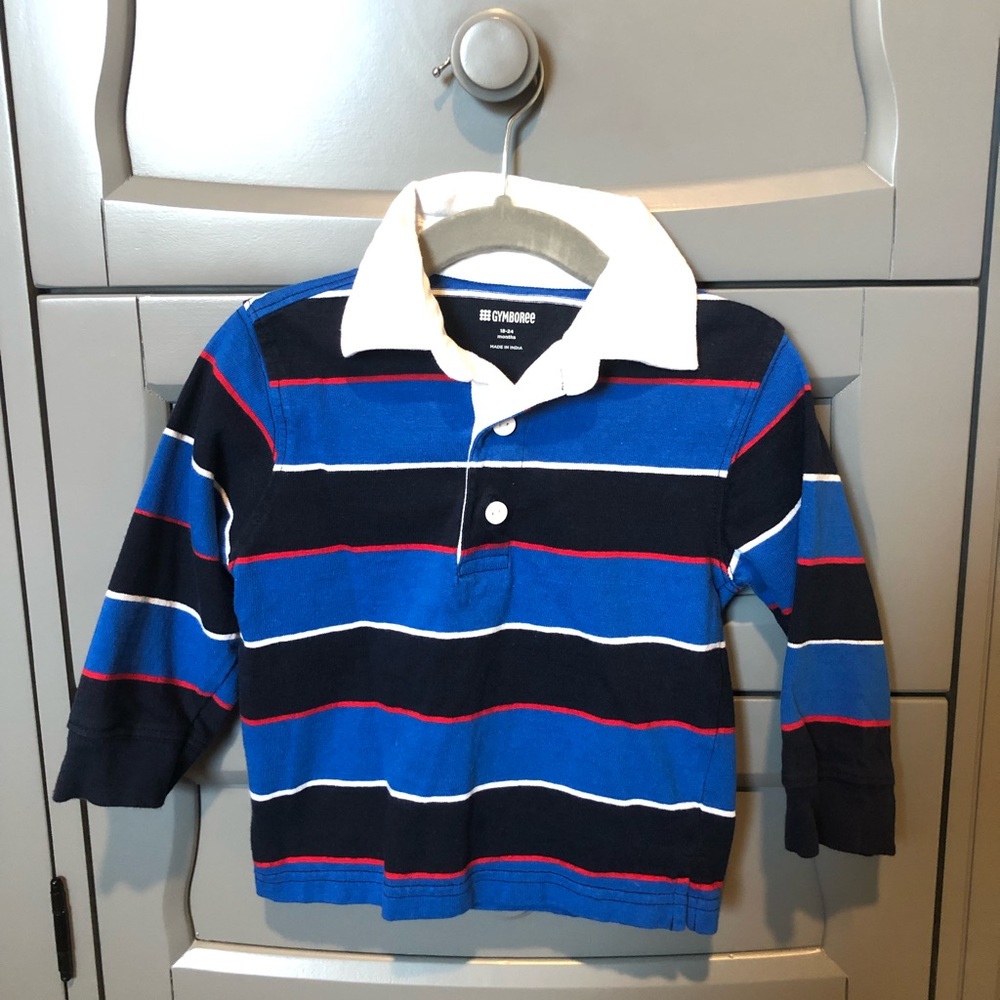 Rugby Gymboree Shirt - Size 18-24 months
